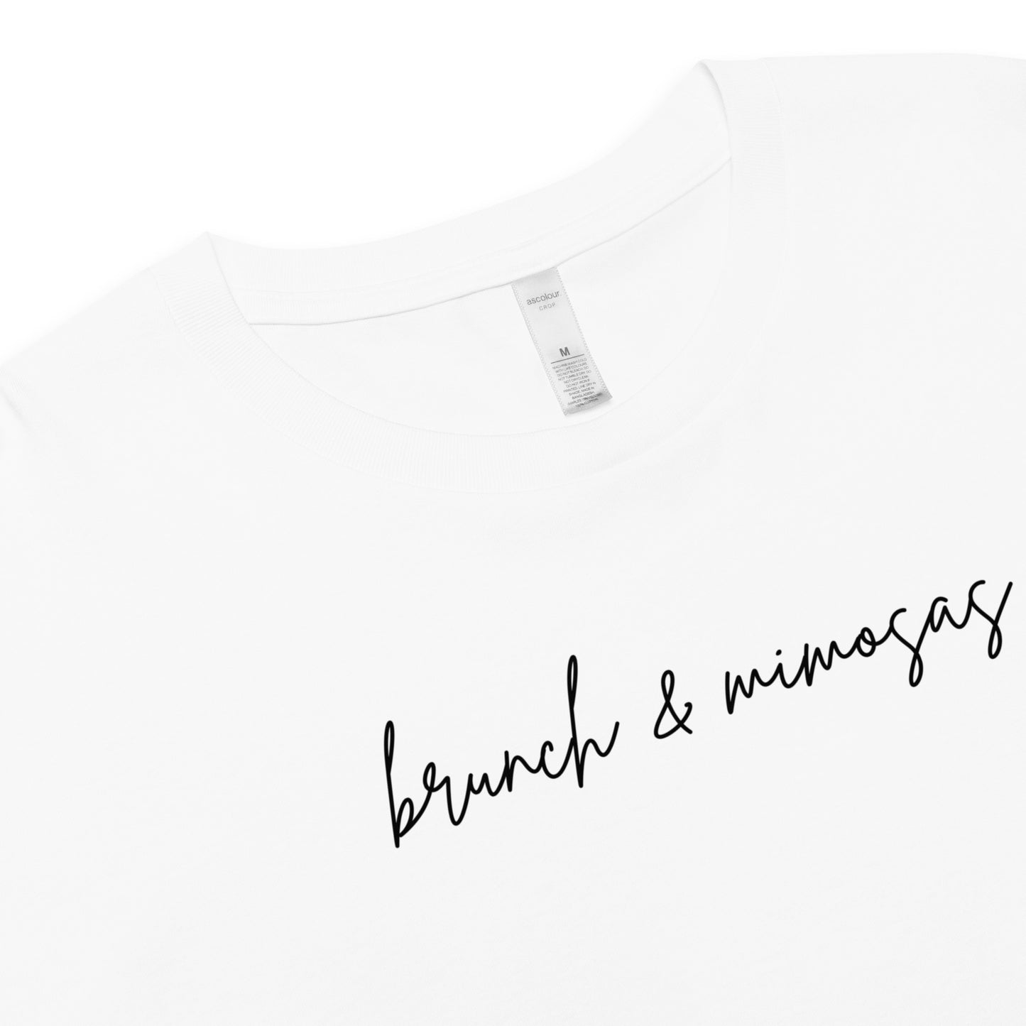 Brunch & Mimosas | Women’s Crop Top | Relaxed Fit