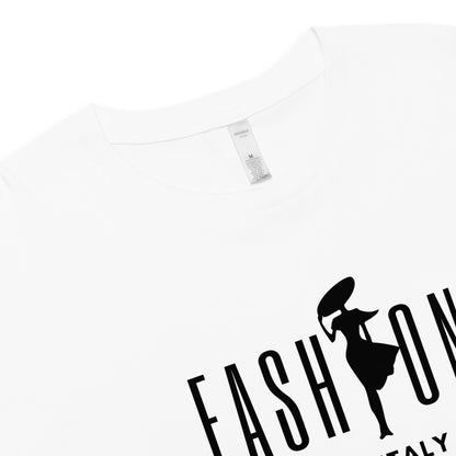 The Fashion Crop T-Shirt | Women’s Crop Top | Relaxed Fit